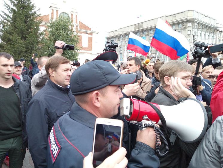 ﻿У Росії почалися акції протесту проти підвищення пенсійного віку