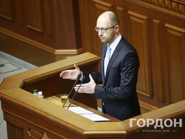 Яценюк: При нынешнем парламенте переформирование правительства маловероятно