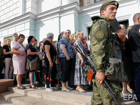На оккупированном Донбассе расформированы подразделения, охранявшие главарей 