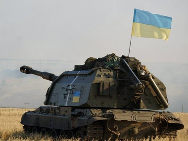 Украинская артиллерия в зоне АТО. Фоторепортаж