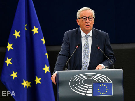 Юнкер в послании Европарламенту ни разу не упомянул Украину и Россию
