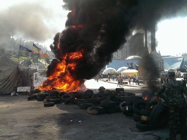 На Майдане в результате столкновений есть пострадавшие и задержанные
