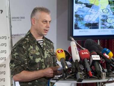 СНБО: На окраинах Донецка и Луганска идут столкновения сил АТО и боевиков