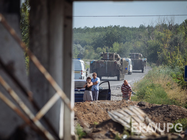 После того как наблюдатели ОБСЕ покинули украинский пограничный пункт, он был обстрелян из РФ