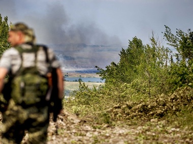 Террористы "ЛНР" перекрыли траншеями "дорогу жизни" в районе села Малиновое
