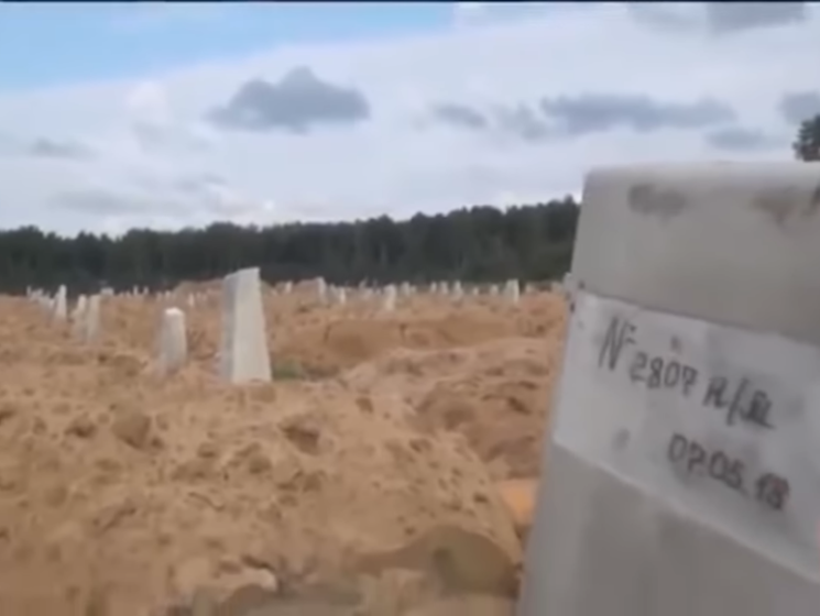 Под Санкт-Петербургом обнаружили сотни безымянных могил, российская правозащитница Васильева не исключает, что это жертвы войны на Донбассе