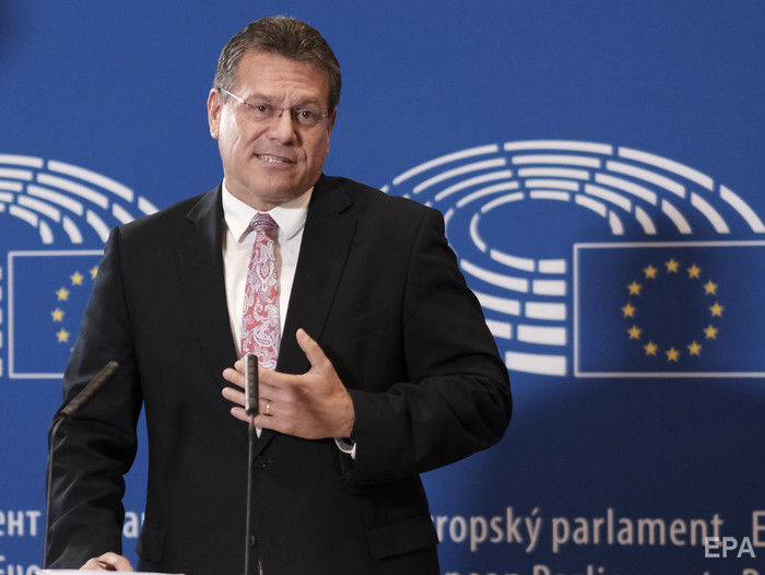 ﻿Віце-президент Єврокомісії Шефчович має намір зайняти посаду голови Єврокомісії