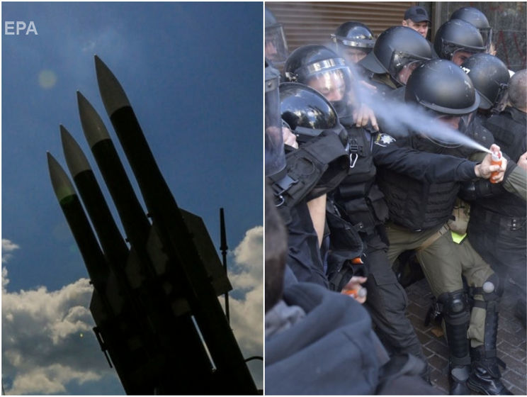 ﻿Націоналісти штурмували ГПУ, Росія заявила, що MH17 збила українська ракета. Головне за день