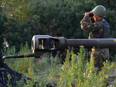 Пресс-центр АТО: Боевики семь раз обстреляли позиции украинских военных