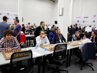 Украинские шахматисты поднялись на третье место на Всемирной Олимпиаде