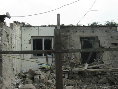 Последствия массированных обстрелов Донецка. Фоторепортаж