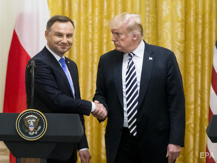 ﻿США розглядають можливість постійної військової присутності в Польщі – Трамп