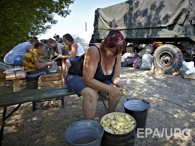 Швайка: В Луганске нет проблем с поставкой продуктов питания