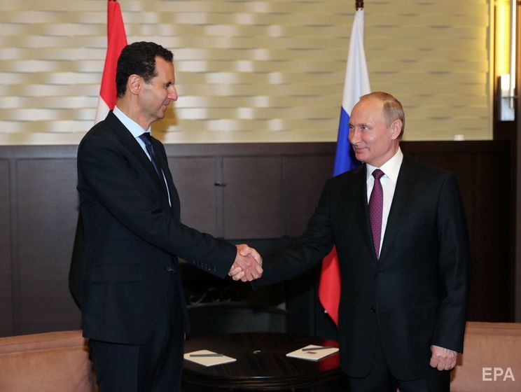 ﻿Асад надіслав Путіну телеграму зі співчуттями про збитий Іл-20 через два дні після інциденту