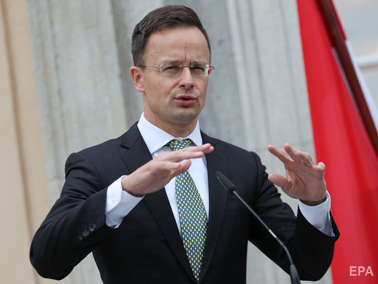 ﻿Сіярто заявив, що у разі вислання угорського консула "можуть знадобитися подальші заходи" з уповільнення євроінтеграції України