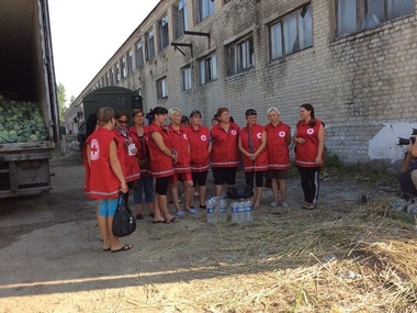 В Северодонецк прибыла правительственная гуманитарная помощь