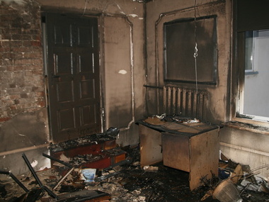 В Тернопольской области сгорела штаб-квартира регионалов