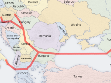 Киев постарается ограничить "Газпром" в сооружении "Южного потока"