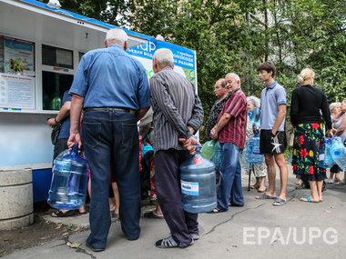 В Донецке снова обесточена одна из фильтровальных станций