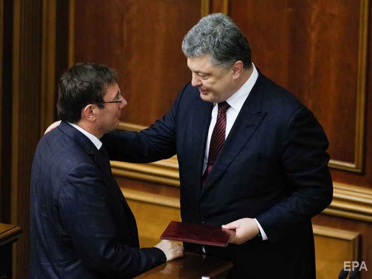 Луценко: Я не буду участником предвыборного штаба Порошенко