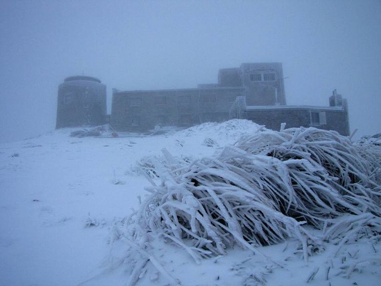 ﻿В Україні випав перший сніг