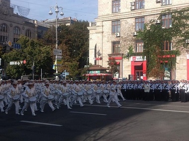 В Киеве начался парад в честь Дня Независимости