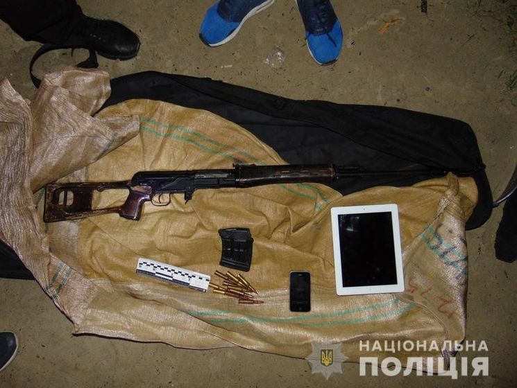 ﻿У Києві затримали чоловіка зі снайперською гвинтівкою – поліція