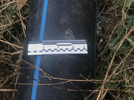 ﻿У Херсонській області виявили прихований водопровід у Крим