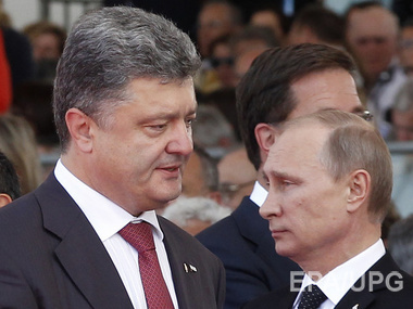 Die Welt : На встрече в Минске Путин потребует от Порошенко признать отторжение Крыма