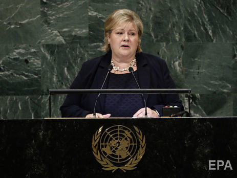 Международное сообщество должно защитить суверенитет и территориальную целостность Украины – премьер Норвегии