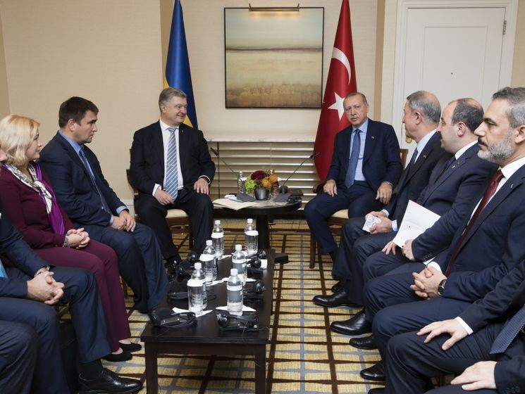 Порошенко попросил Эрдогана помочь в освобождении украинских политзаключенных в России