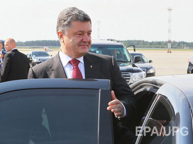 Порошенко заявил, что рассчитывает на поддержку Беларуси в вопросе обеспечения суверенитета Украины