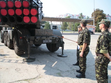 Одесские пограничники осваивают ракетно-артиллерийское вооружение. Фоторепортаж