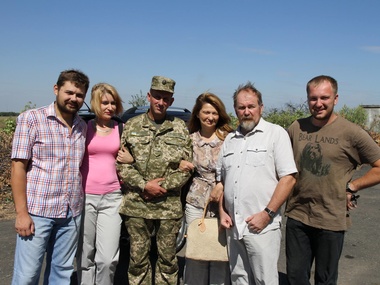 Пресс-центр АТО: Пленного боевика обменяли на четверых украинцев