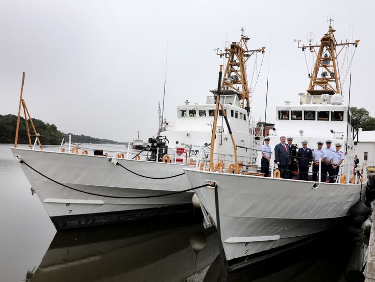 США передали Украине два патрульных катера типа Island