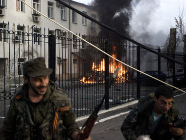 Горсовет: Артиллерийскому обстрелу подвергся Калининский район Донецка