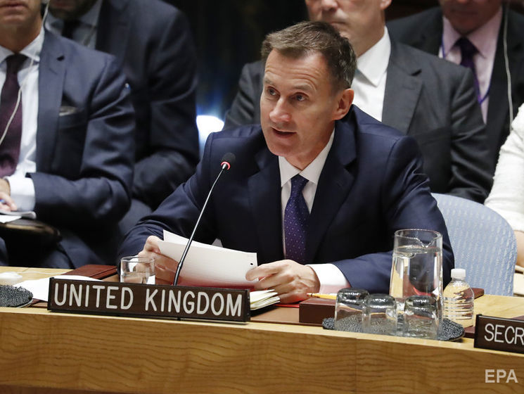 ﻿Глава МЗС Британії назвав "досить жорсткою" зустріч із Лавровим під час сесії Генасамблеї ООН
