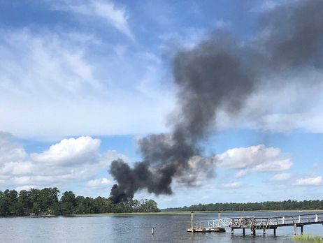 ﻿У США розбився новітній винищувач F-35B