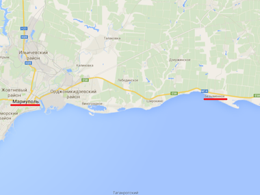 СМИ: Российские танки &ndash; в 20 км от Мариуполя
