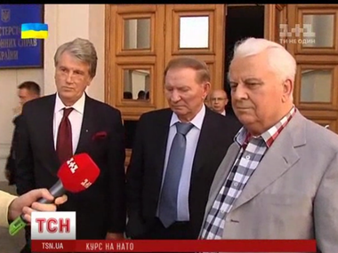 Кравчук, Кучма и Ющенко поддержали интеграцию Украины в НАТО