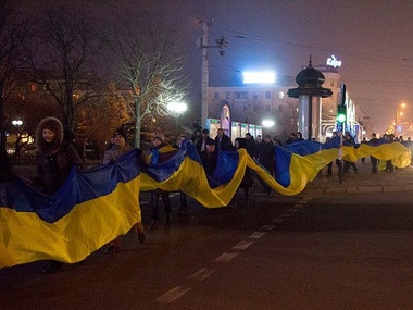 В Луганске соберется народное вече в поддержку Евромайдана