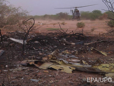 Тела всех членов экипажа украинского самолета, разбившегося в Алжире, найдены на месте крушения
