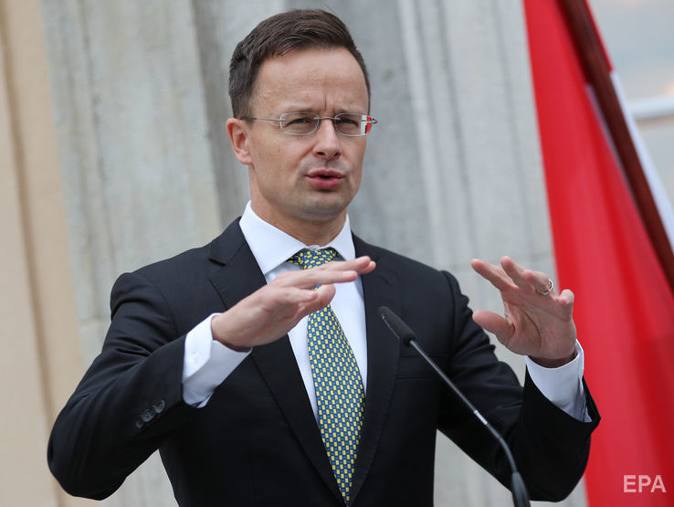 В МИД Венгрии заявили, что обвинения в адрес Сийярто на "Миротворце" не соответствуют действительности