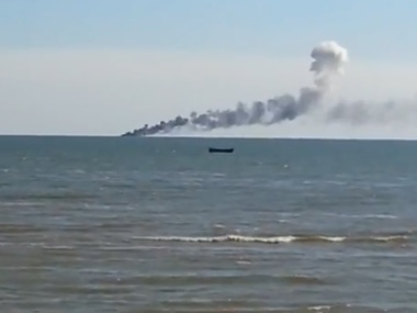 СМИ: В результате обстрела катеров в Азовском море пострадали семь пограничников, двое пропали без вести