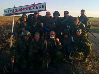 Российский военнослужащий выложил в соцсети фото, сделанное под Иловайском
