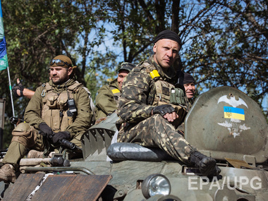 Пресс-центр АТО: Под Мариуполем украинские войска уничтожили зенитную установку и "Урал" террористов