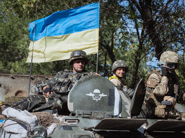 Украинские силовики уничтожили базовый лагерь террористов под Веселым, 100 террористов погибли