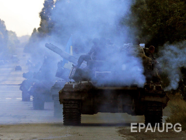 СМИ: Под Дебальцево российские танки всю ночь провоцировали военных на атаку