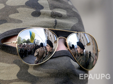 В центре Харькова записывают в партизаны