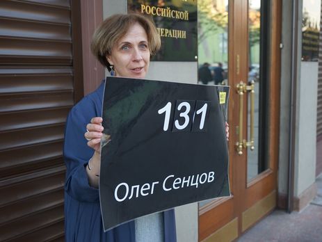 Правозащитница Светова: По данным замначальника Федеральной службы исполнения наказаний РФ, Сенцов прекратил голодовку еще неделю назад